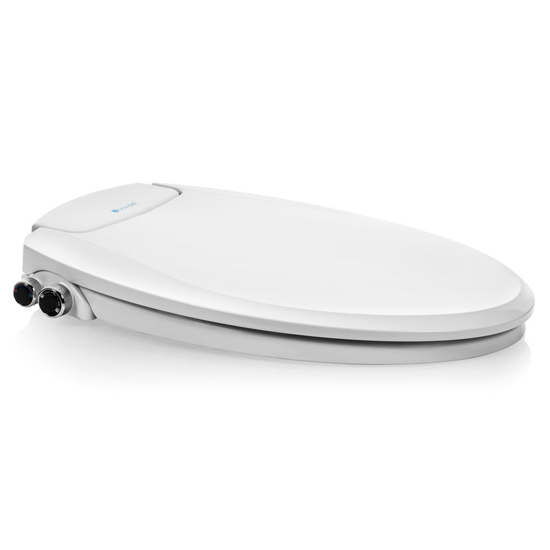 Brondell EcoSeat S102 Dual Temperature Non-Electric Bidet Toilet Seat