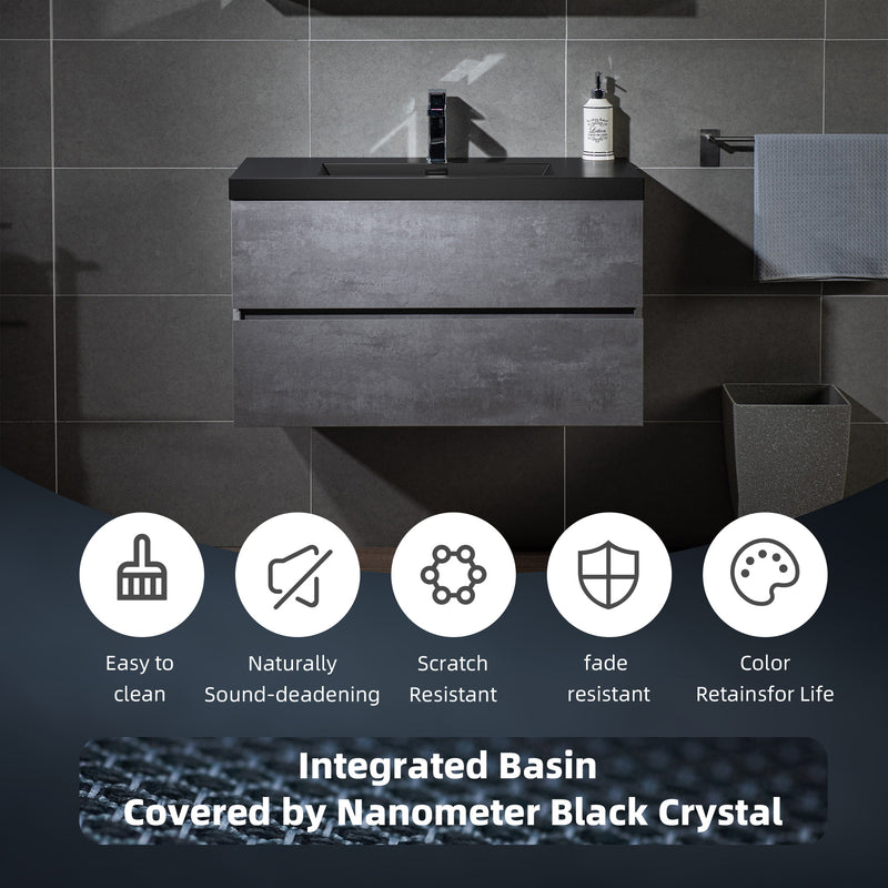 WOODBRIDGE CA36-CG-MB Vanity