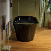 Woodbridge 59" Freestanding Contemporary Acrylic Soaking Bathtub B8814-CH