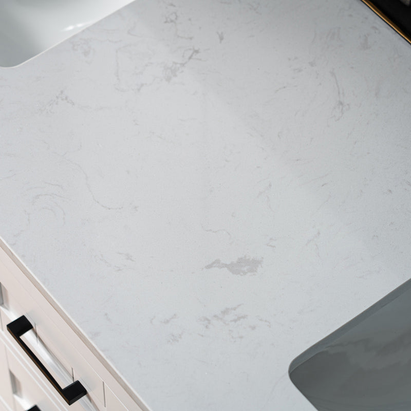 WOODBRIDGE Dover-60-D Freestanding Double-Basin Vanity