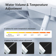 WOODBRIDGE Intelligent Compact Elongated Wall-Hung Toilet with Bidet Wash, Heated Seat and Dryer