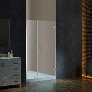 Woodbridge HSD30-12 Pivot Frameless Single Swing Hinge Shower Door, 42-43in x 76in