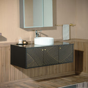WOODBRIDGE Dubai-BG-48FW Wall Mounted Floating Vanity