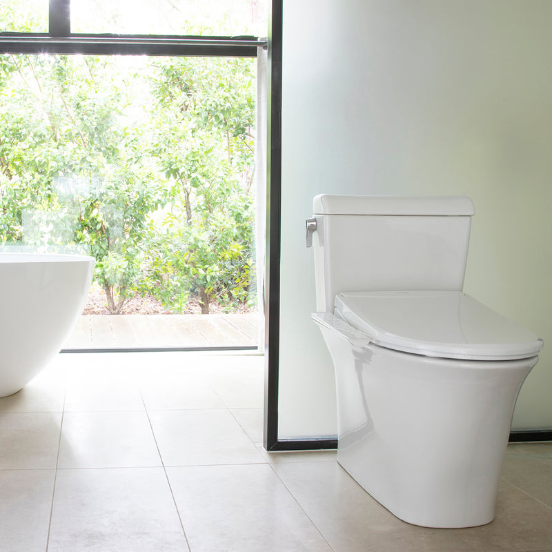 Brondell Swash Thinline T22 Luxury Bidet Toilet Seat with Side Arm Control