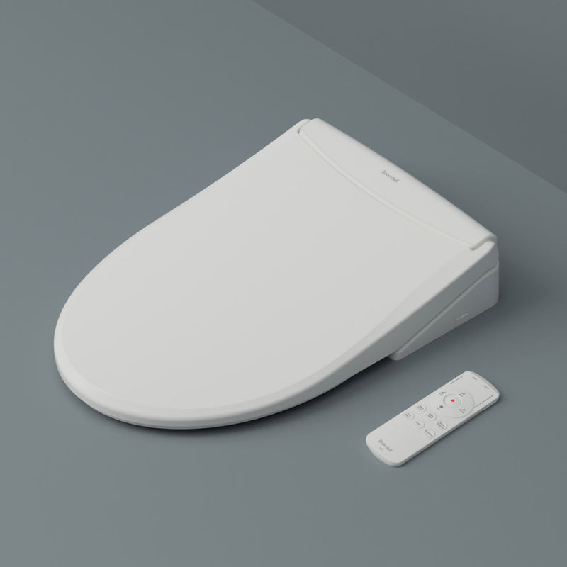 Brondell Swash Thinline T44 Luxury Bidet Toilet Seat with Remote Control