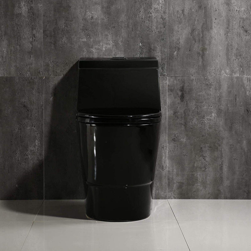 WOODBRIDGE B0941 One Piece Toilet Black