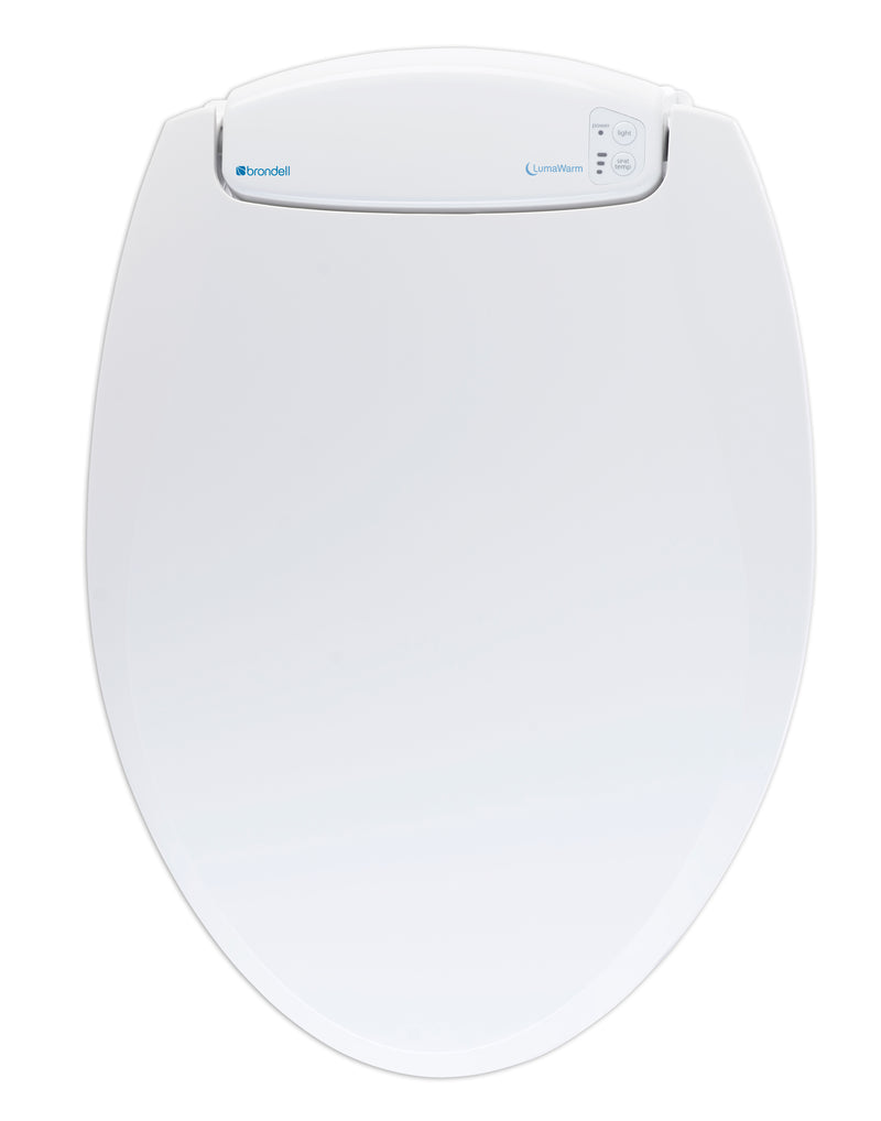 Brondell LumaWarm Heated Nightlight Toilet Seat