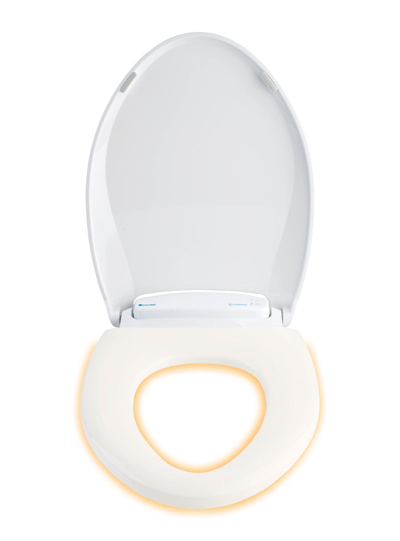 Brondell LumaWarm Heated Nightlight Toilet Seat
