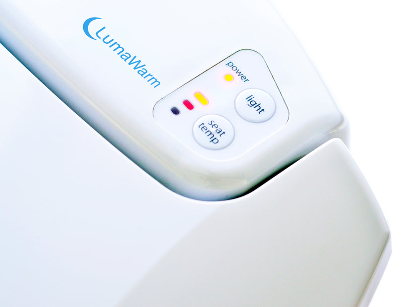 Brondell LumaWarm Heated Nightlight Toilet Seat