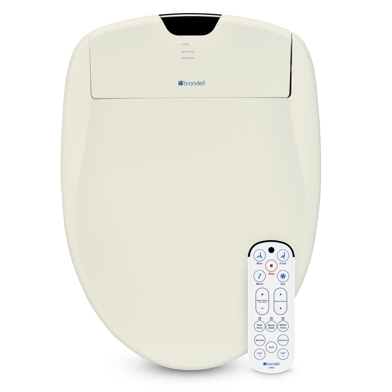Brondell Swash 1400 Luxury Bidet Toilet Seat with Remote Control