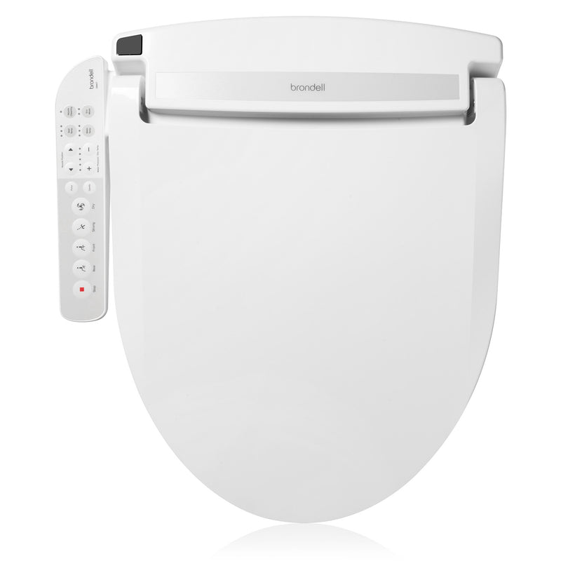 Brondell Swash EM417 Advanced Bidet Toilet Seat with Side Arm Control