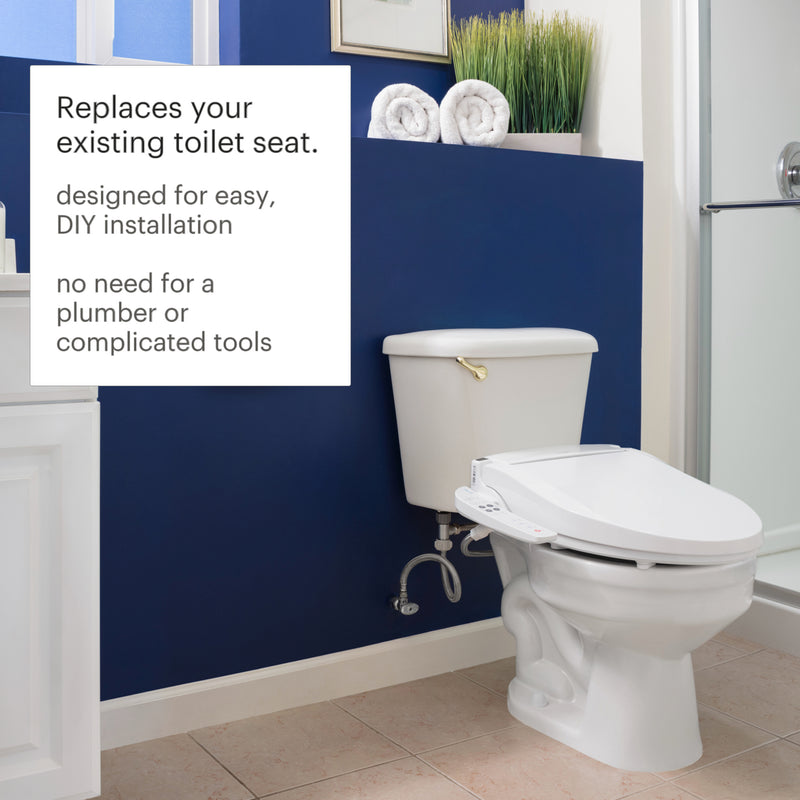 Brondell Swash Advanced Bidet Toilet Seat with Side Arm Control