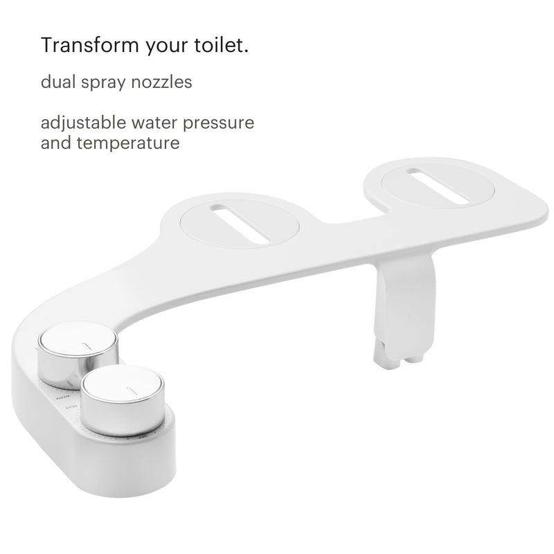 Brondell FreshSpa Comfort+ Advanced Warm Water Bidet Attachment