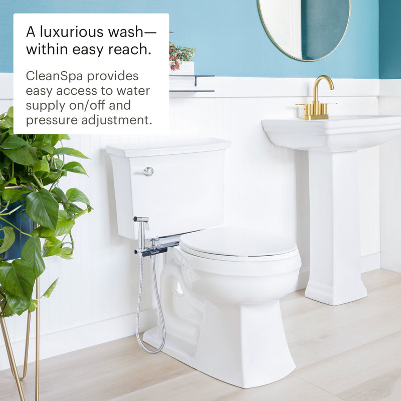 Brondell CleanSpa Luxury Hand-Held Bidet Holster with Integrated Shut Off