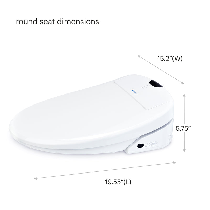 Brondell Swash 1400 Luxury Bidet Toilet Seat with Remote Control