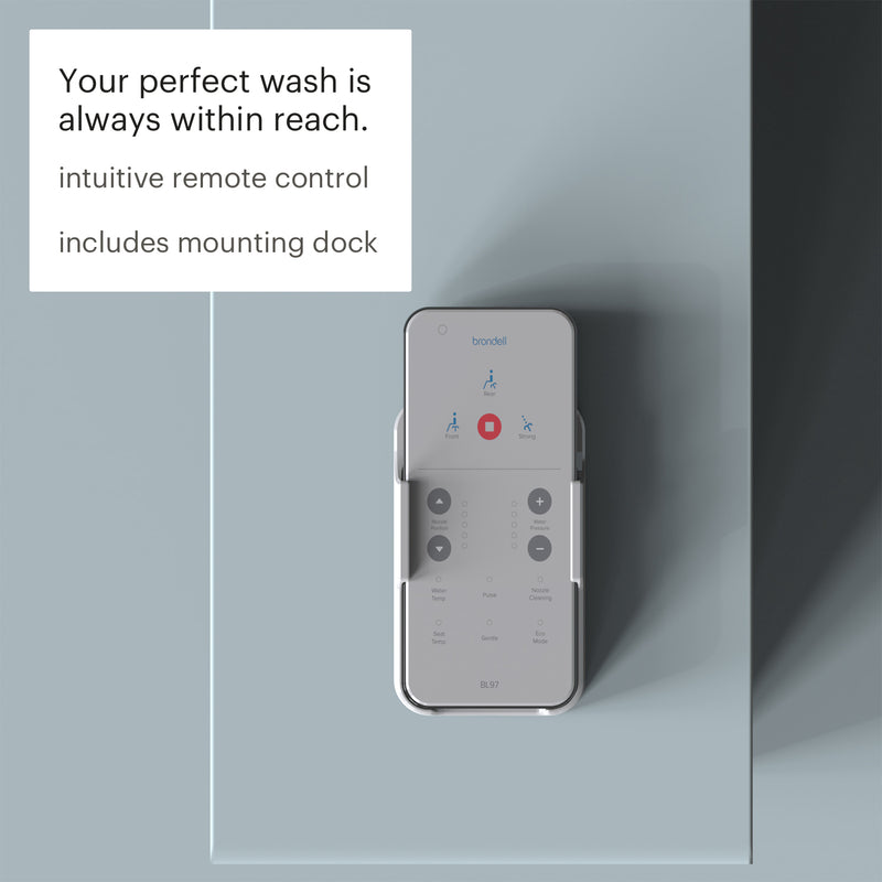 Brondell Swash BL97 Advanced Bidet Toilet Seat with Remote Control