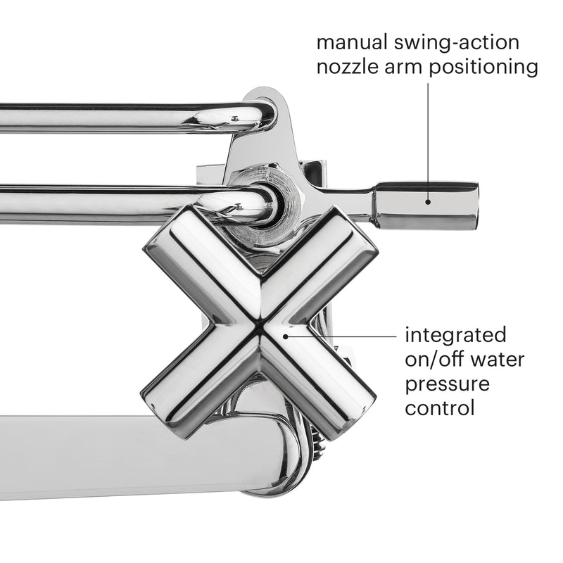 Brondell Side-Mounted Bidet Attachment with Adjustable Spray Wand