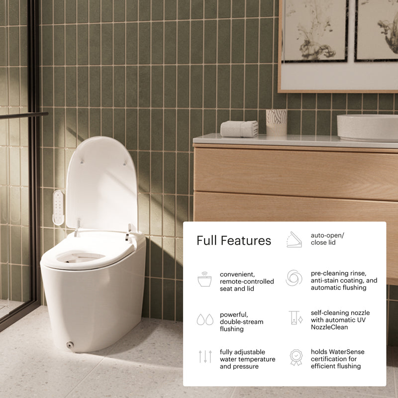 Brondell Coit Integrated Smart Bidet Toilet