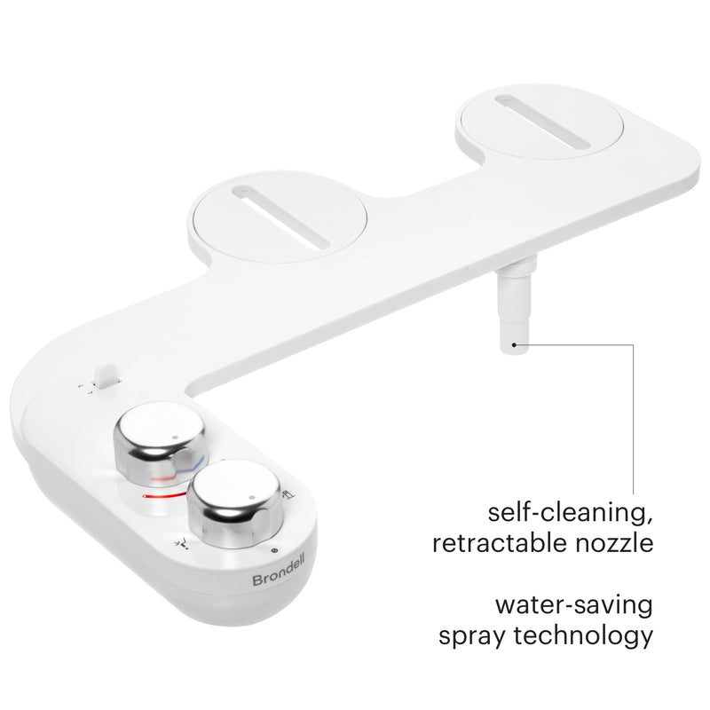 Brondell SimpleSpa Eco Warm Water Bidet Attachment
