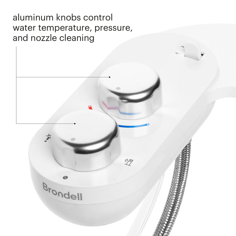 Brondell SimpleSpa Eco Warm Water Bidet Attachment