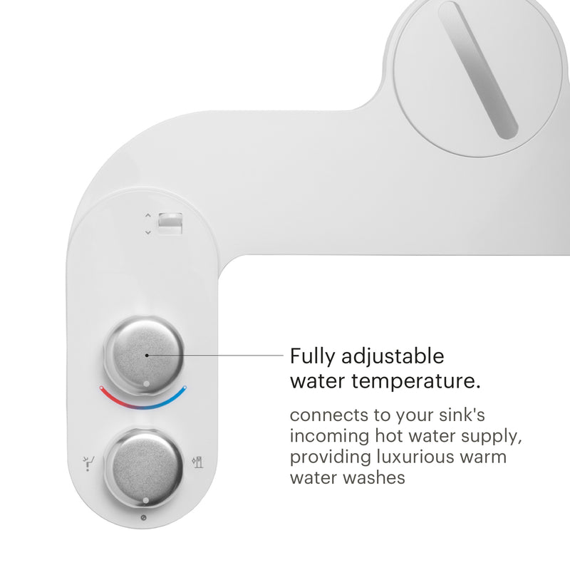 Brondell SimpleSpa Eco Warm Water Bidet Attachment
