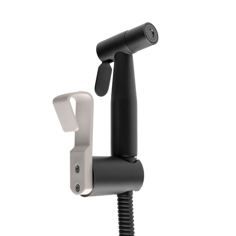 Brondell CleanSpa Luxury All-Metal Hand Held Bidet Sprayer, Matte Black