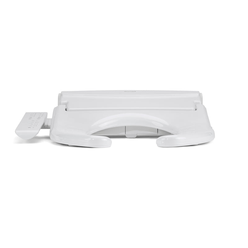 Brondell Swash Thinline T22 Commercial Bidet Toilet Seat with Open Front Less Cover and Side Arm Control
