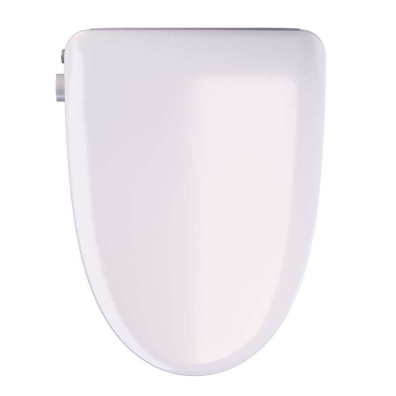 ANZZI Electric Bidet Seat, Elongated, with Heated Seat, Warm Water Wash, and Wireless Remote