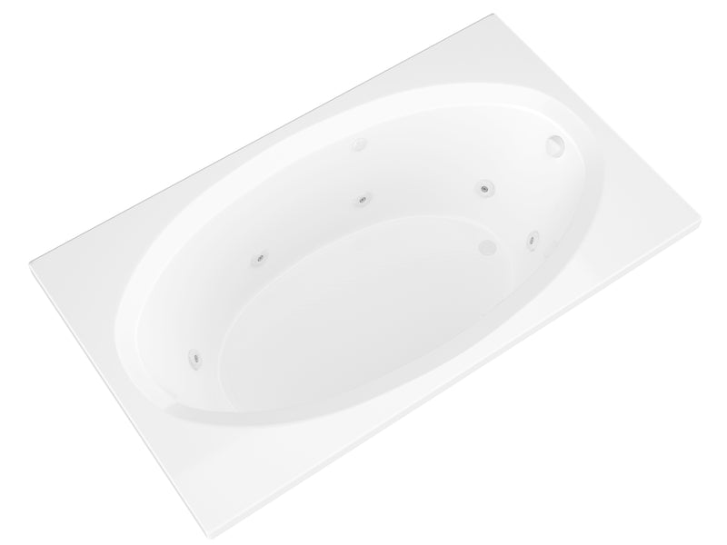 Atlantis Whirlpools Vogue 42 x 60 Rectangular Whirlpool Jetted Bathtub
