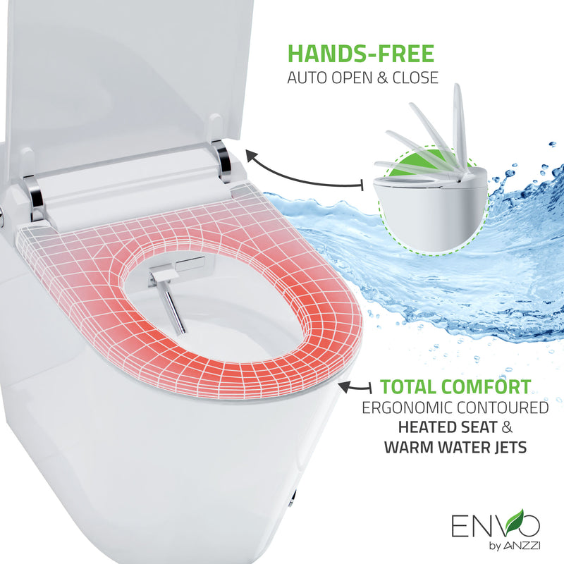 ANZZI ENVO Echo Smart Toilet features