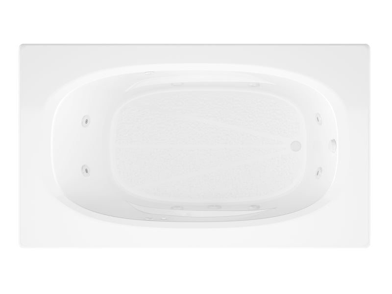 Polaris 42 x 72 Rectangular Whirlpool Jetted Bathtub