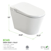 ANZZI ENVO Echo Smart Toilet features
