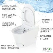 ANZZI ENVO Echo Smart Toilet features