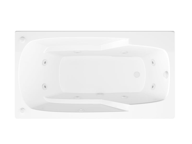 Eros 42 x 72 Rectangular Whirlpool Bathtub