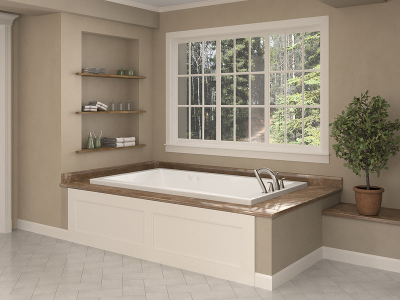 Atlantis Whirlpools Venetian 42 x 72 Rectangular Whirlpool Jetted Bathtub