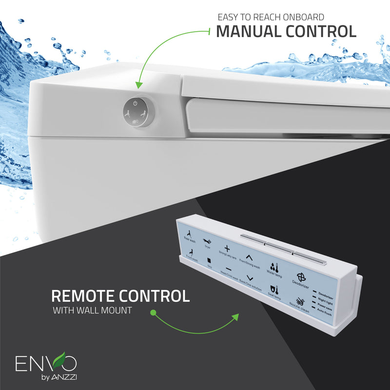 ANZZI ENVO Echo Smart Toilet features