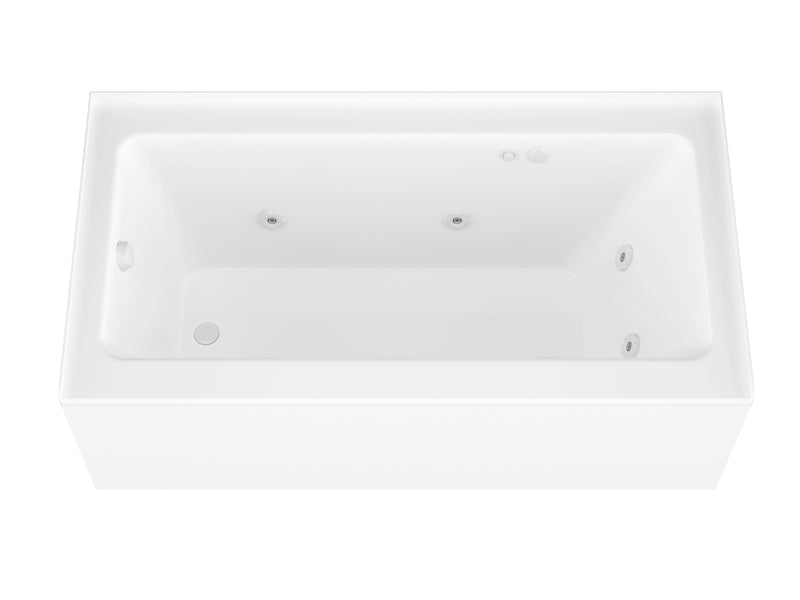 Atlantis Whirlpools Soho 32 x 60 Front Skirted Whirlpool Tub with Left Drain