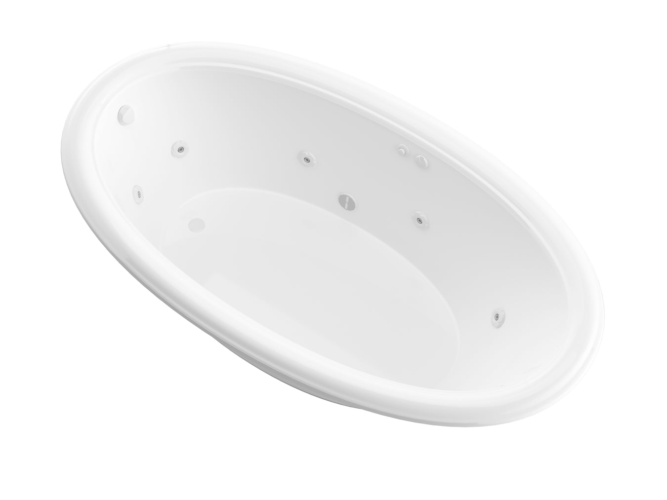 Whirlpool Oval Bathtubs